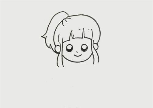 动漫小女孩啦啦队简笔画怎么画 简单又漂亮啦啦队简笔画带步骤图解