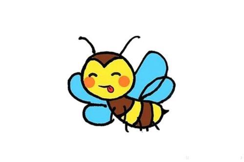 可爱带步骤蜜蜂简笔画怎么画 简单又漂亮蜜蜂简笔画教程画法