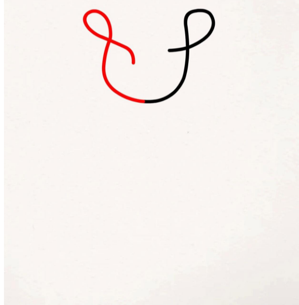 网上最火的一笔画玫瑰教程 一笔画玫瑰的画法简单-图片2