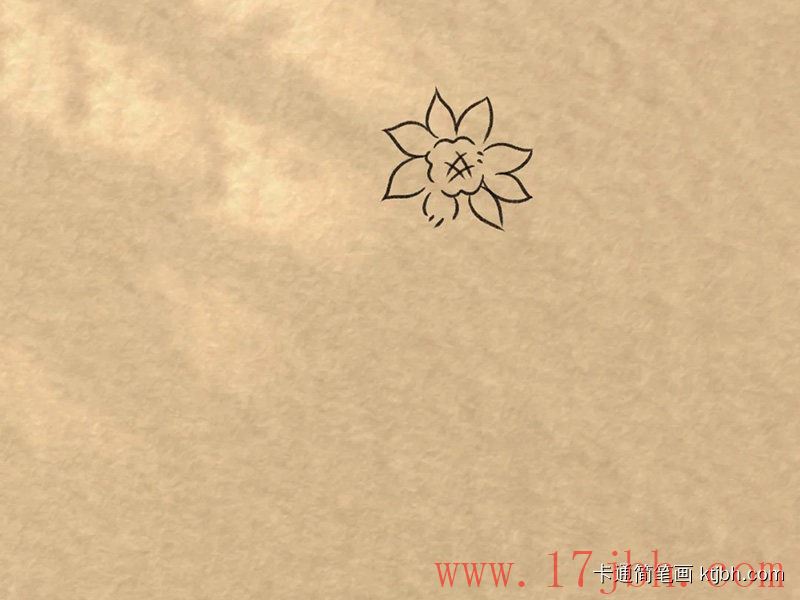 花束简笔画画法和步骤 花束图片-第3张