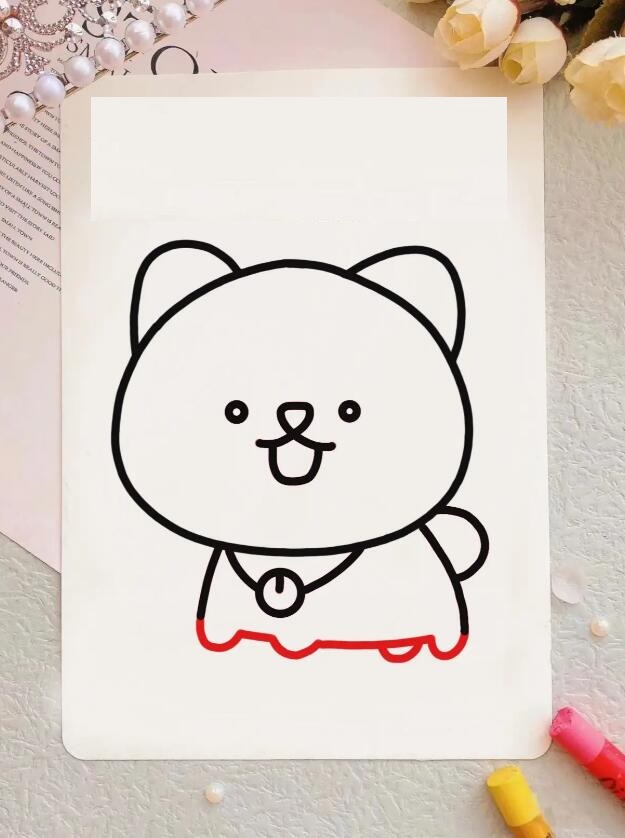 怎样画小狗简单又好看 一步一步教我画一条狗-图片1