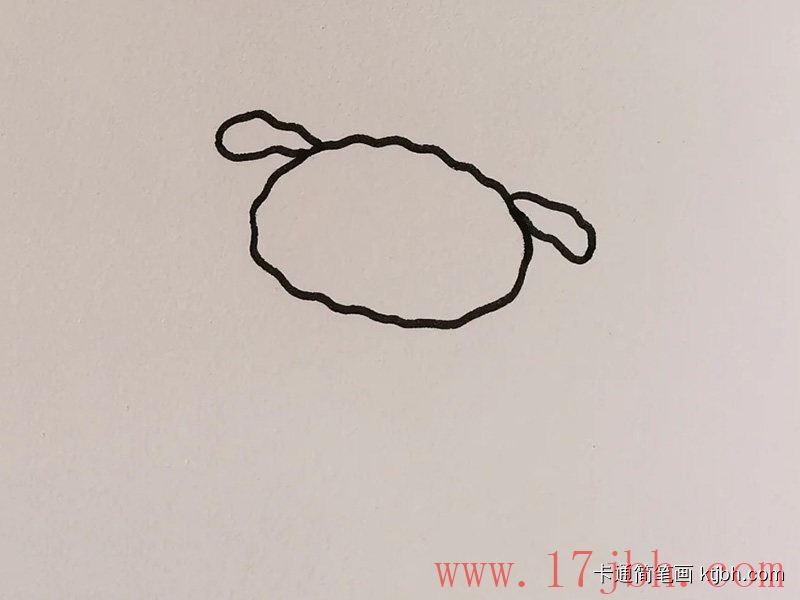 蜡笔小新简笔画画法和步骤 蜡笔小新图片-第1张