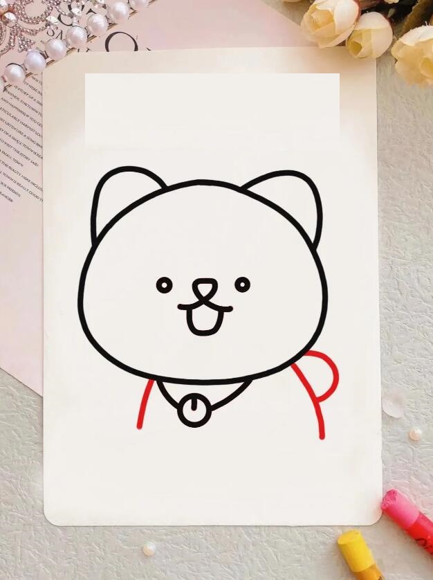 怎样画小狗简单又好看 一步一步教我画一条狗-图片3