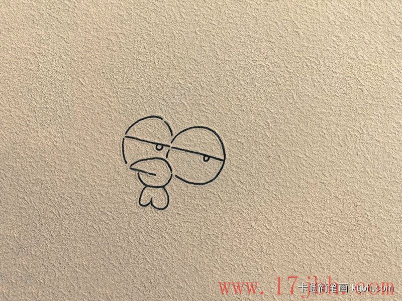 小鸡简笔画画法和步骤 小鸡图片-第1张