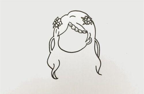公主女王简笔画分步教程 手把手教你绘制可爱卡通涂色图案-1